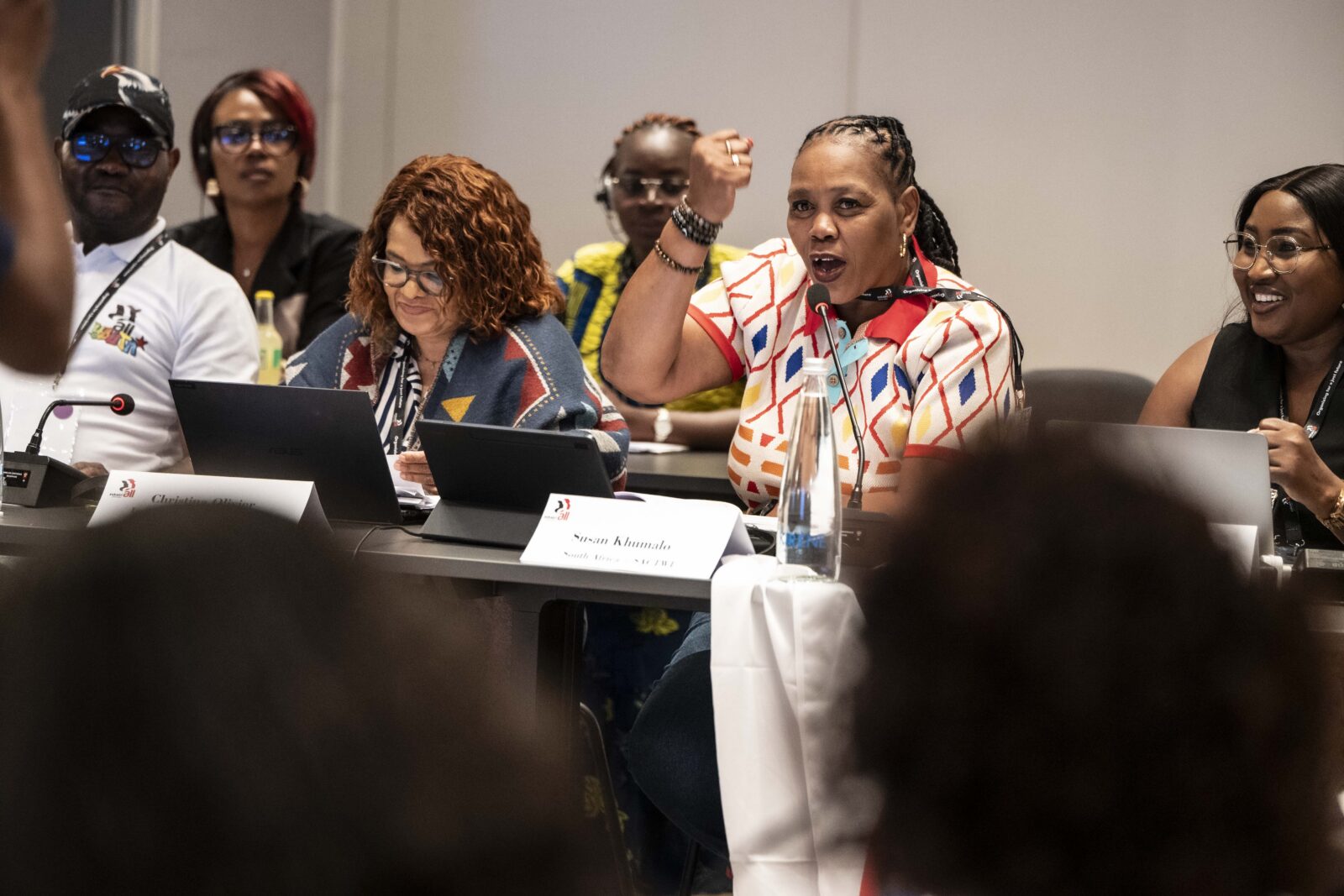 Susan Khumalo SSA women's committee Abidjan 2026